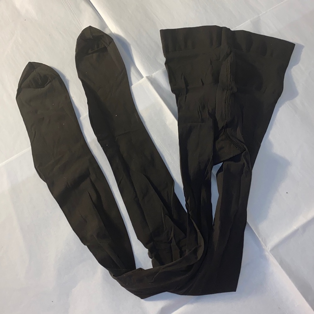NEW Wolford Dark Gray Tights - Picture 2 of 4